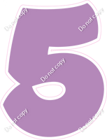 BBT 18" Individuals - Flat Lavender 5