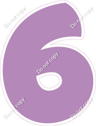 BBT 18" Individuals - Flat Lavender 6