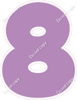 BBT 18" Individuals - Flat Lavender 8