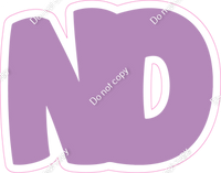 BBT 18" Individuals - Flat Lavender ND