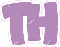 BBT 18" Individuals - Flat Lavender TH