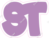 BBT 18" Individuals - Flat Lavender ST