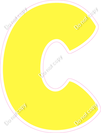 BBT 18" Individuals - Flat Lemon C