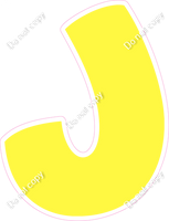 BBT 18" Individuals - Flat Lemon J