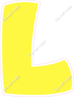 BBT 18" Individuals - Flat Lemon L