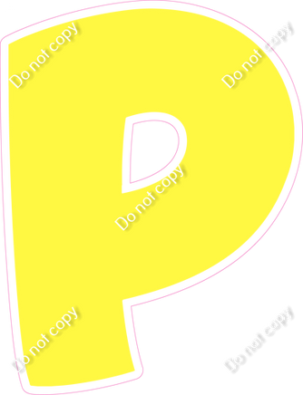 BBT 18" Individuals - Flat Lemon P