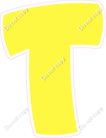 BBT 18" Individuals - Flat Lemon T