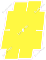 BBT 18" Individuals - Flat Lemon #