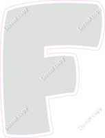 BBT 18" Individuals - Flat Light Grey F