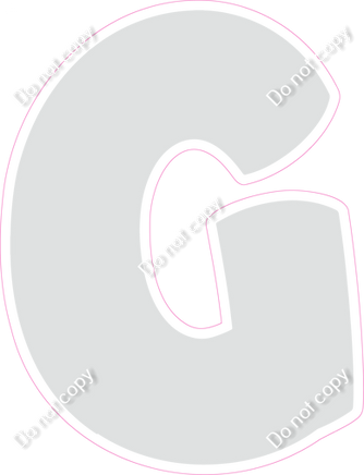 BBT 18" Individuals - Flat Light Grey G