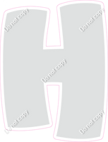 BBT 18" Individuals - Flat Light Grey H