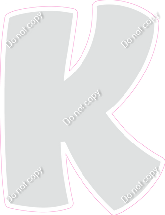 BBT 18" Individuals - Flat Light Grey K