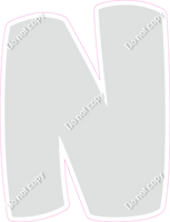 BBT 18" Individuals - Flat Light Grey N