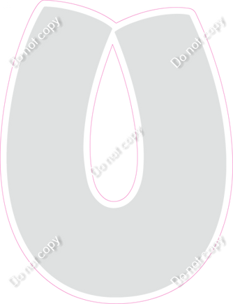 BBT 18" Individuals - Flat Light Grey U