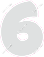 BBT 18" Individuals - Flat Light Grey 6