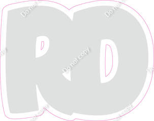 BBT 18" Individuals - Flat Light Grey RD