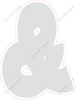 BBT 18" Individuals - Flat Light Grey &