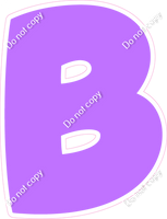 BBT 18" Individuals - Flat Lilac B