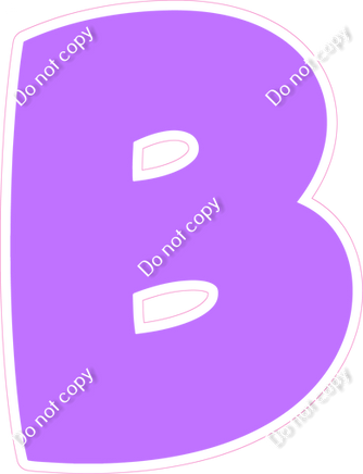 BBT 18" Individuals - Flat Lilac B