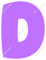 BBT 18" Individuals - Flat Lilac D