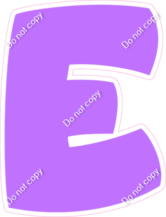 BBT 18" Individuals - Flat Lilac E