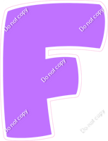 BBT 18" Individuals - Flat Lilac F