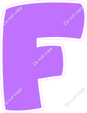 BBT 18" Individuals - Flat Lilac F