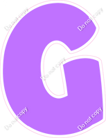 BBT 18" Individuals - Flat Lilac G