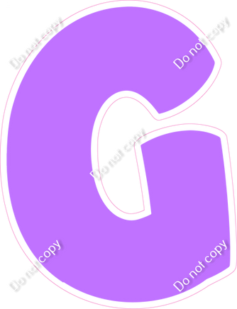 BBT 18" Individuals - Flat Lilac G