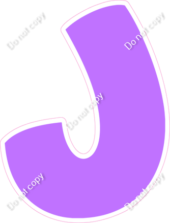 BBT 18" Individuals - Flat Lilac J