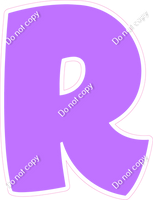 BBT 18" Individuals - Flat Lilac R