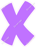 BBT 18" Individuals - Flat Lilac X