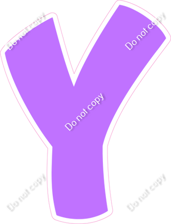 BBT 18" Individuals - Flat Lilac Y