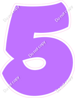 BBT 18" Individuals - Flat Lilac 5