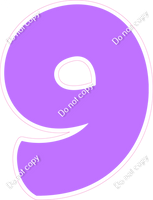 BBT 18" Individuals - Flat Lilac 9