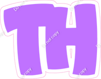 BBT 18" Individuals - Flat Lilac TH