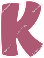 BBT 18" Individuals - Flat Mauve K