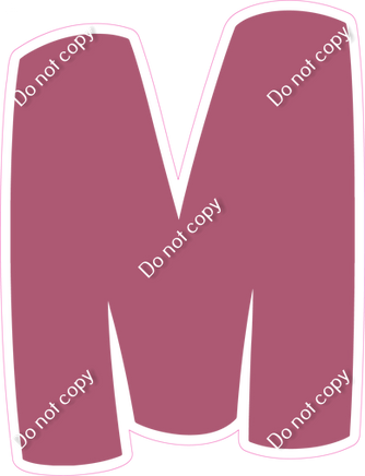 BBT 18" Individuals - Flat Mauve M