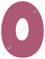 BBT 18" Individuals - Flat Mauve O