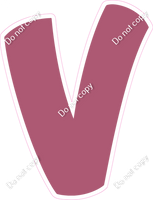 BBT 18" Individuals - Flat Mauve V