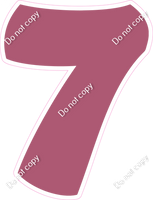 BBT 18" Individuals - Flat Mauve 7