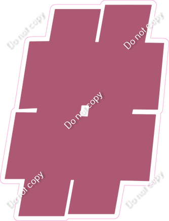 BBT 18" Individuals - Flat Mauve #