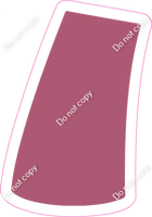 BBT 18" Individuals - Flat Mauve Apostrophe