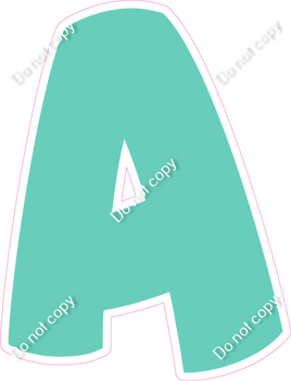 BBT 18" Individuals - Flat Mint A