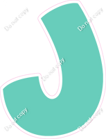 BBT 18" Individuals - Flat Mint J