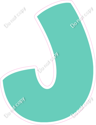 BBT 18" Individuals - Flat Mint J