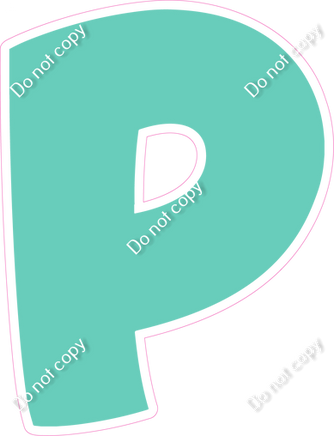 BBT 18" Individuals - Flat Mint P