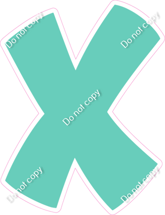 BBT 18" Individuals - Flat Mint X