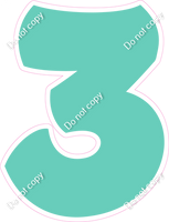 BBT 18" Individuals - Flat Mint 3