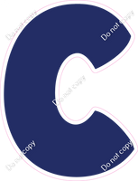 BBT 18" Individuals - Flat Navy Blue C